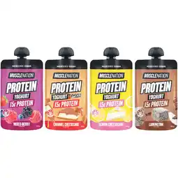 Woolworths Muscle Nation Protein Yoghurt Pouch offer