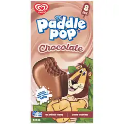 Woolworths Streets Paddle Pop offer