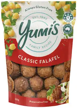 Coles Yumi's Falafel offer