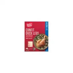 Woolworths Luv-A-Duck Confit Duck Legs – From the Meat Dept offer