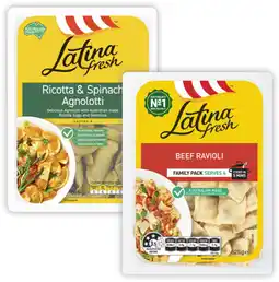 Coles Latina Filled Pasta offer