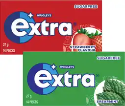 Coles Extra Envelope Chewing Gum offer
