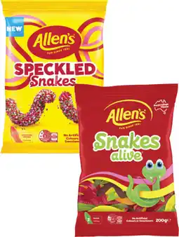 Coles Allen's Lollies-200g offer