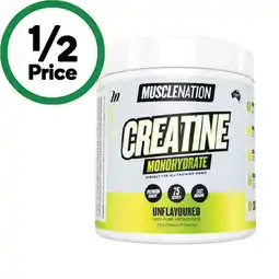 Woolworths Muscle Nation Creatine† offer