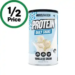 Woolworths Muscle Nation Protein Shake or Protein Water 300-400g† offer