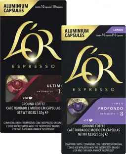 Coles L'Or Espresso Nespresso Compatible Coffee Capsules offer