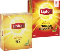 Coles Lipton Tea Bags offer