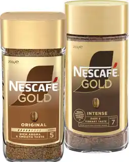 Coles Nescafé Gold Instant Coffee-200g offer