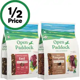 Woolworths Open Paddock Air Dried Dog Food offer