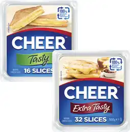 Coles Cheer Cheese Slices offer