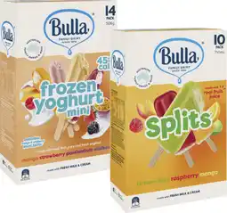 Coles Bulla Frozen Dessert Sticks-14 Pack 472mL-750mL offer
