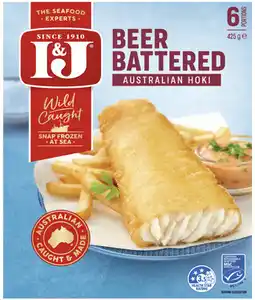 Coles I&J Fish Fillets offer