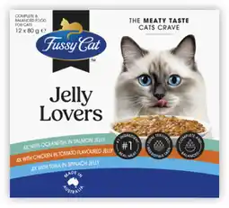 Coles Fussy Cat Cat Food offer