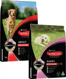 Coles Supercoat Dry Dog Food-7kg offer