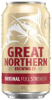 Coles Great Northern Original Cans offer