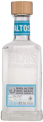 Coles Altos Plata Tequila offer