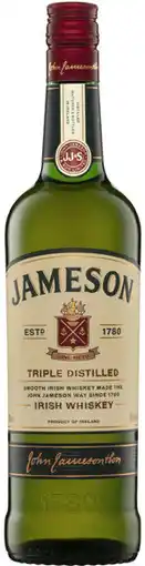 Coles Jameson Irish Whiskey offer