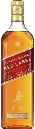 Coles Johnnie Walker Red Label Scotch Whisky offer