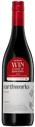 Coles Earthworks Shiraz offer