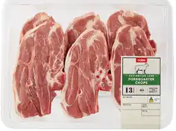 Coles Coles Australian Lamb Forequarter Chops offer