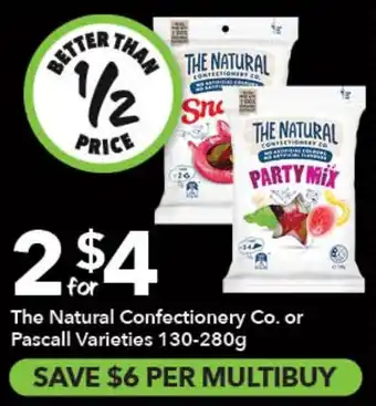 The Natural Confectionery Co. Varieties