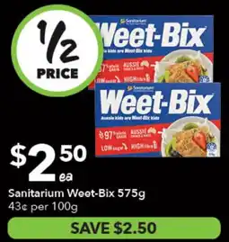 Ritchies Sanitarium Weet-Bix offer