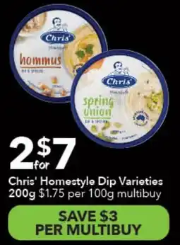 Ritchies Chris' Homestyle Dip Varieties offer
