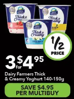 Ritchies Dairy Farmers Thick & Creamy Yoghurt offer