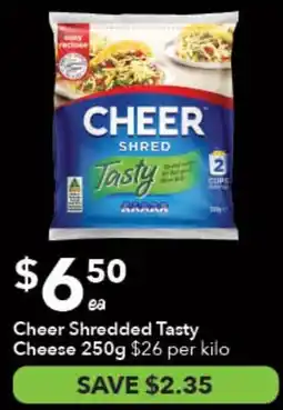Ritchies Cheer Shredded Tasty Cheese offer