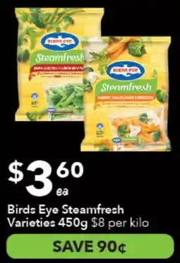 Ritchies Birds Eye Steamfresh offer