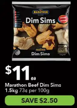 Ritchies Marathon Beef Dim Sims offer