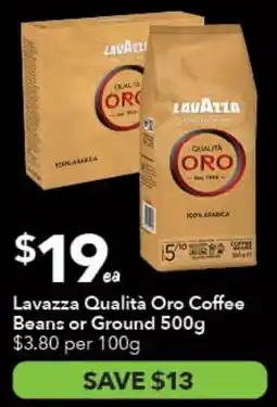 Ritchies Lavazza Qualita Oro Coffee offer