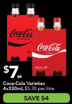Ritchies Coca-Cola Varieties offer
