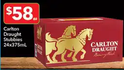 Ritchies Carlton Draught Stubbies offer