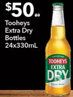 Ritchies Tooheys Extra Dry Bottles offer