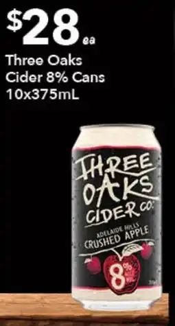 Ritchies Three Oaks Cider offer