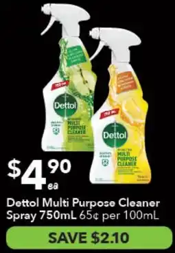 Ritchies Dettol Multi Purpose Cleaner Spray offer