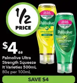 Ritchies Palmolive Ultra Strength Squeeze It Varieties offer
