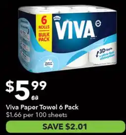 Ritchies Viva Paper Towel offer