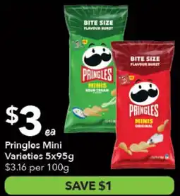 Ritchies Pringles Mini Varieties offer