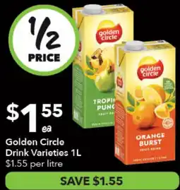 Ritchies Golden Circle Drink Varieties offer