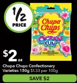 Ritchies Chupa Chups Confectionery Varieties offer