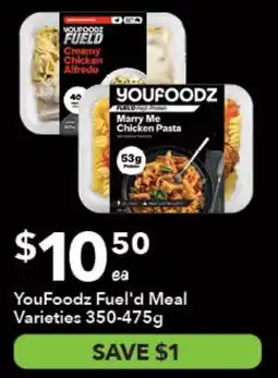 Ritchies YouFoodz Fuel'd Meal Varieties offer