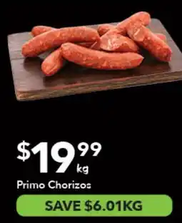 Ritchies Primo Chorizos offer