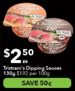 Ritchies Tristram's Dipping Sauces offer