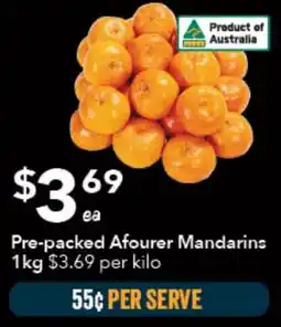 Ritchies Pre-packed Afourer Mandarins offer