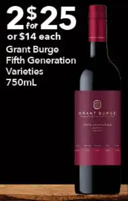 Ritchies Grant Burge Fifth Generation Varieties offer