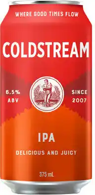 Coles Coldstream IPA Cans offer