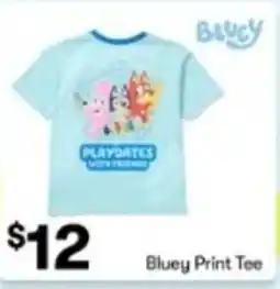 BIG W Bluey Print Tee offer