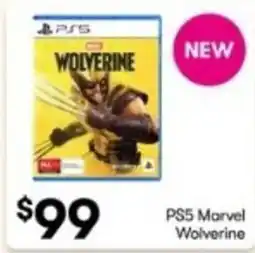 BIG W PS5 Marvel Wolverine offer